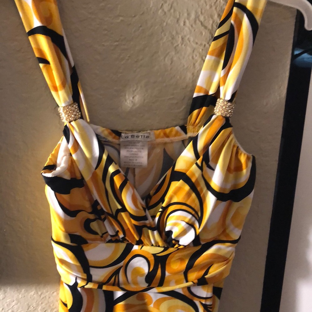 Yellow summer dress